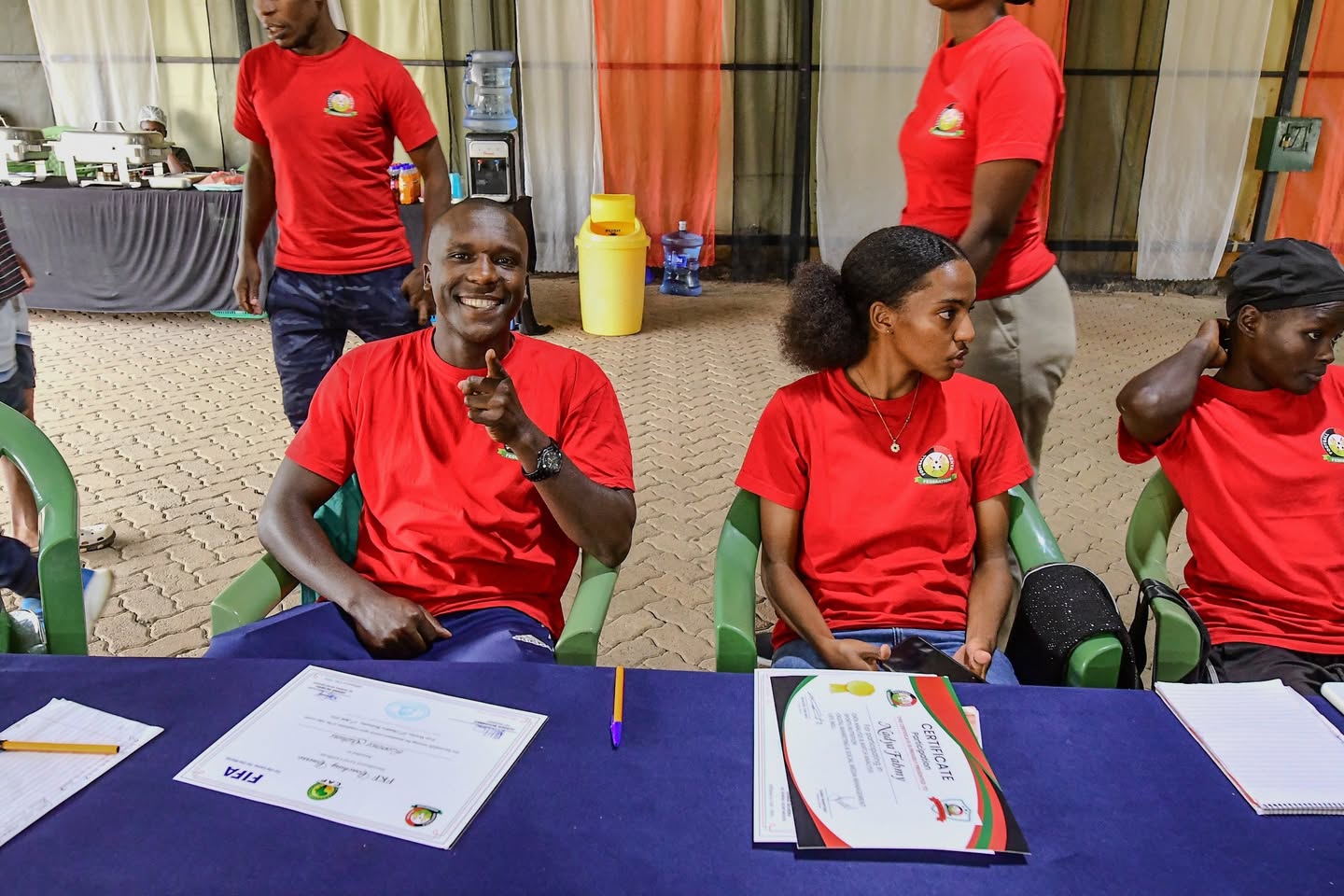 History: first-ever comprehensive coaching course concludes — supporting photograph