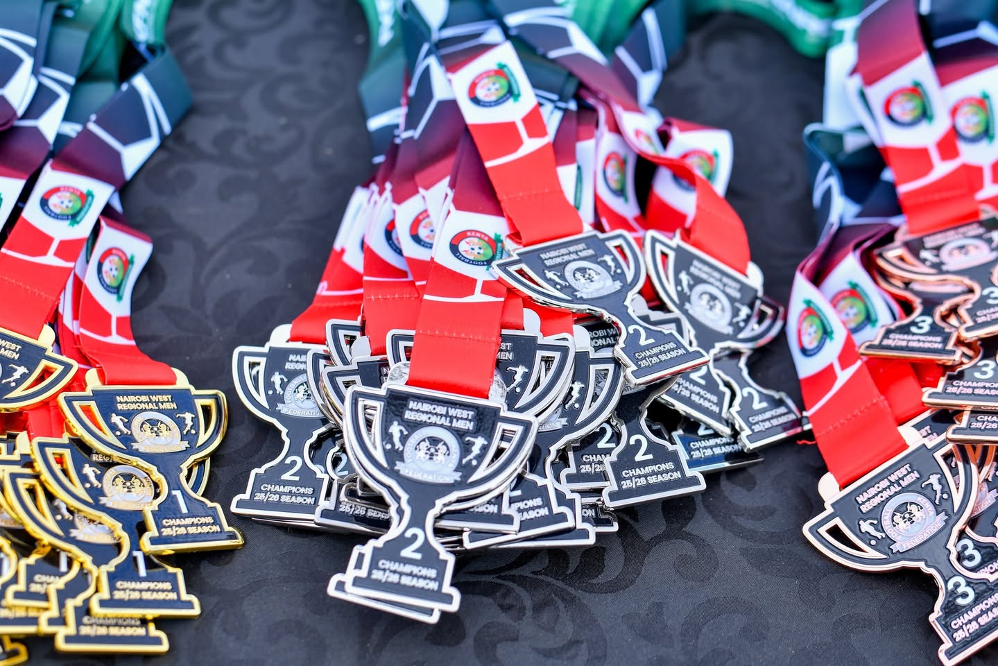 Silverware! Winners go home shining — supporting photograph