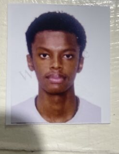 Sean Ruthugua current passport photograph